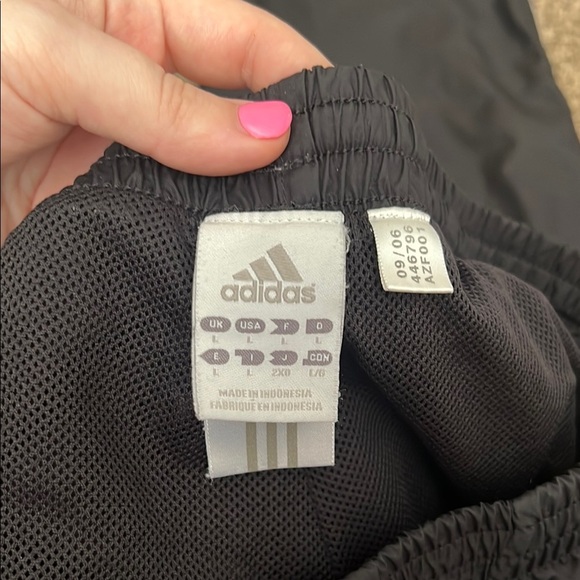 Adidas Black and White Pants - Picture 2 of 2